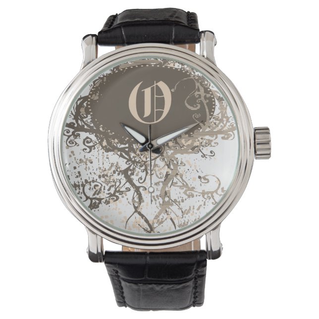 Montre Monogramme O moderne (devant)