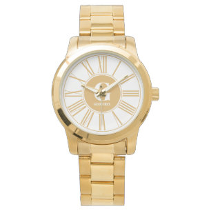 Montre Monogramme Or Gras Numéros Romains