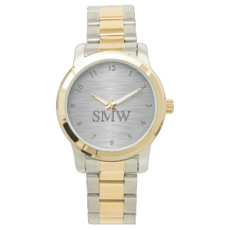 Montre Monogramme personnalisé Monographie masculine