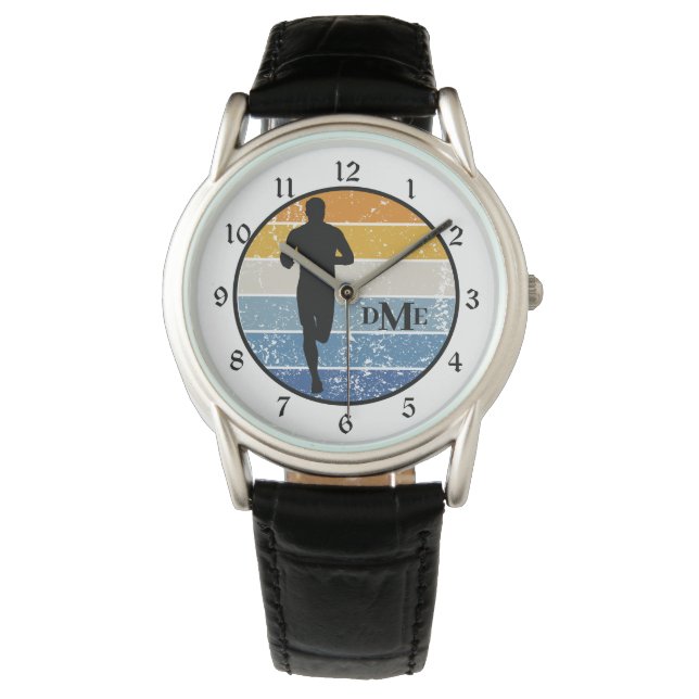 Montre Monogramme Silhouette Runner Retro (devant)