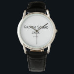 Montre monogramme simple personnalisé ajouter votre nom m<br><div class="desc">conception</div>