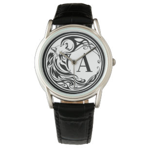 Montre Monogramme tribal de loup