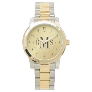 Montre Monographie personnalisée masculine