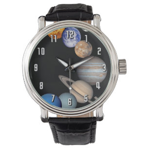 Montre Montage du système solaire Photos de planètes JPL