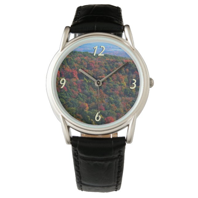 Montre Montagnes des Appalaches à l'automne (devant)
