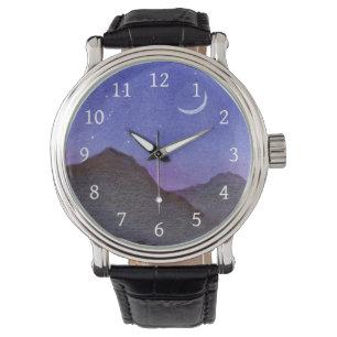 Montre Montagnes Orion et Crescent Moon