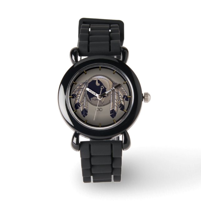 Montre Montre-métis Montre-poignet d'art des Premières na (Recto)