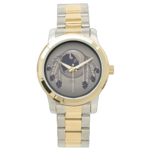 Montre Montre-métis Montre-poignet d'art des Premières na