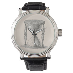 Montre montre, sablier vintage, élégant