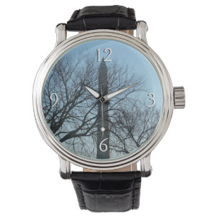 Montre Monument de Washington dans le paysage d'hiver I