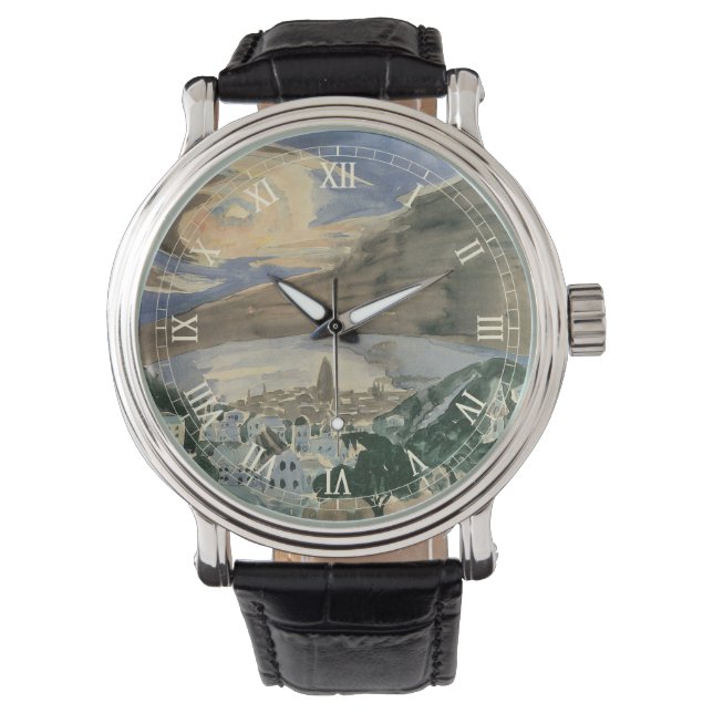 Montre Moon Over Barcelona de Walter Gramatte (devant)