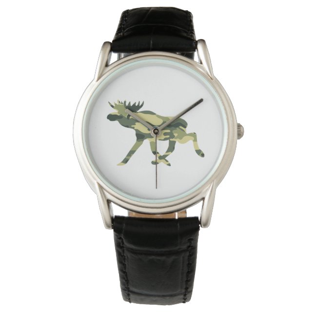 Montre Moose / Elk Woodland Camouflage / Camo (devant)