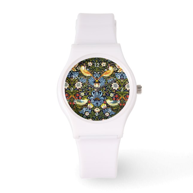 Montre Morris - Strawberry Thief, célèbre design (Recto)