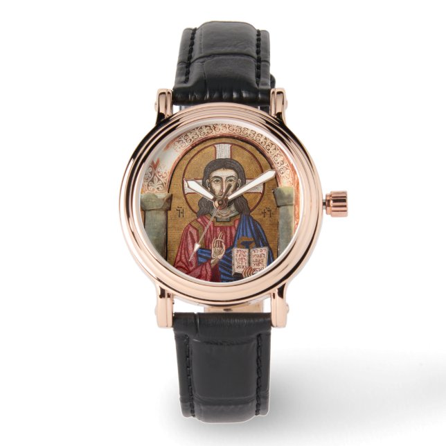 Montre Mosaïque ancienne de Jésus (Recto)