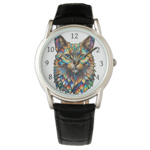 Montre Mosaïque verre tendu Multicolor Cat 760