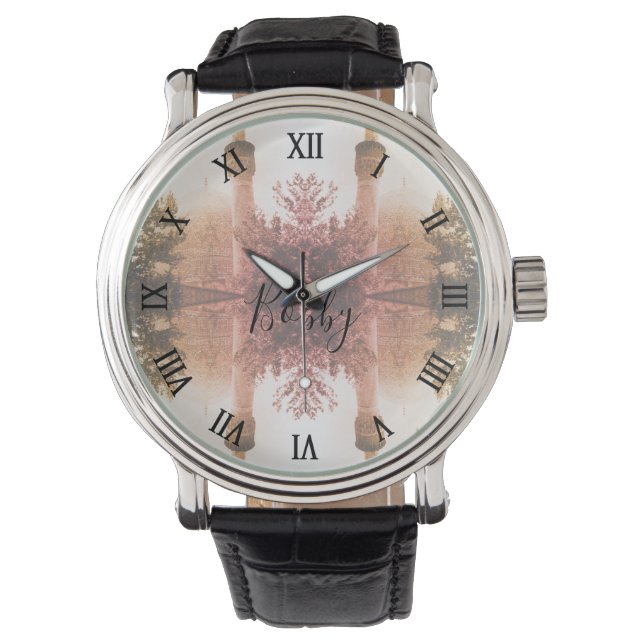 Montre Mosquée royale vintage Iran Ispahan (devant)