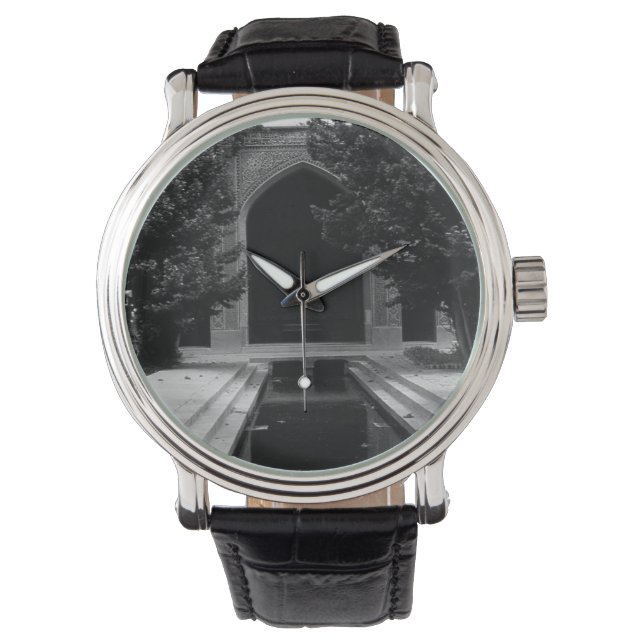 Montre Mosquée vintage d'Iran Ispahan (devant)