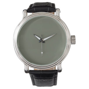 Montre Moss Green Custom Watch Visage Design