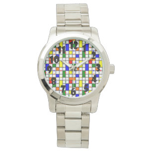 Montre Mot de passe coloré