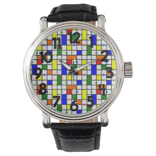 Montre Mot de passe coloré