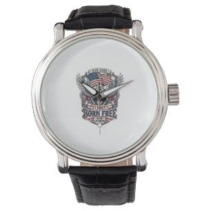 Montre Moteur Aigle Patriotique Biker Route Liberté Patri