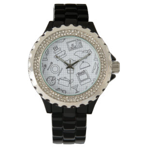 Montre Motif 4 de cuisine
