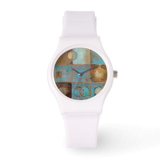 Montre Motif Abstrait (Recto)