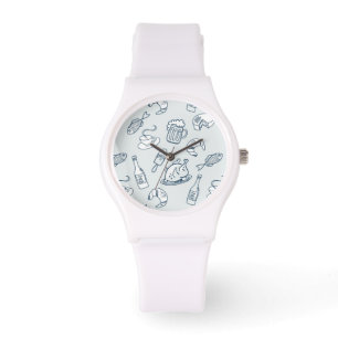 Montre Motif alimentaire