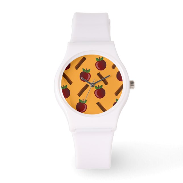 Montre Motif Apple Cinnamon (Recto)