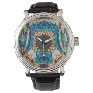 Montre Motif autochtone Turquoise du sud-ouest