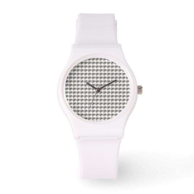 Montre Motif cardiaque (Recto)