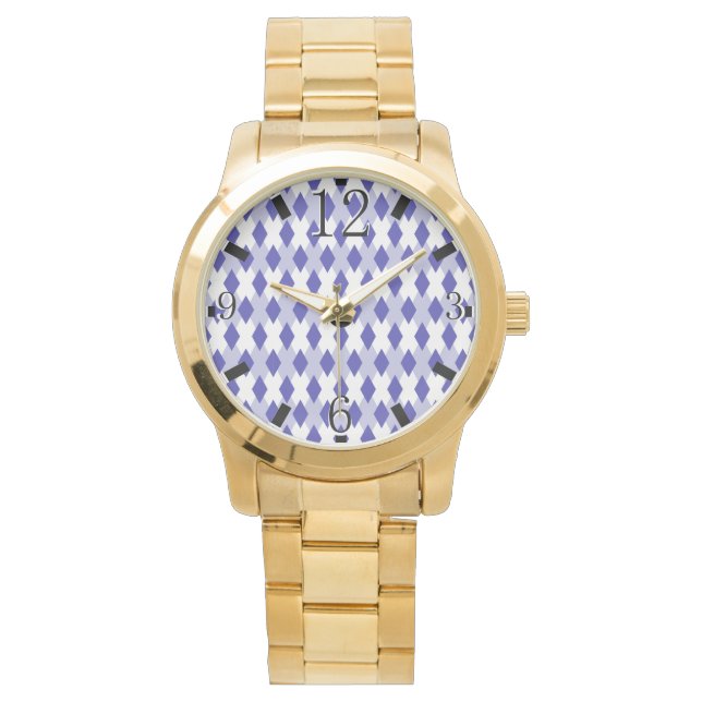 Montre Motif carreaux argyle_4A46B0 (devant)
