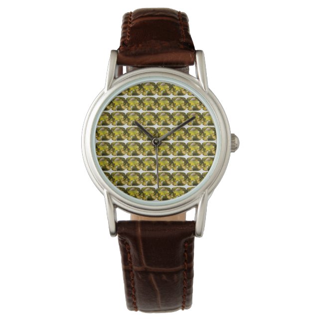 Montre Motif Citrine (devant)