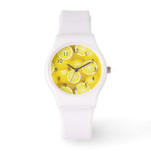 Montre Motif citron 2