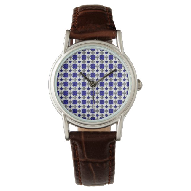 Montre Motif Croix Bleue (devant)