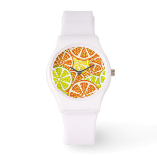 Montre Motif d'agrume