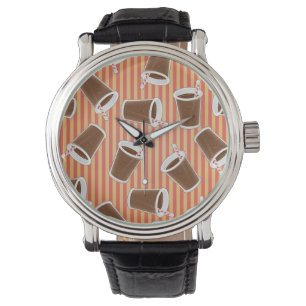 Montre Motif d'aliments de préparation rapide