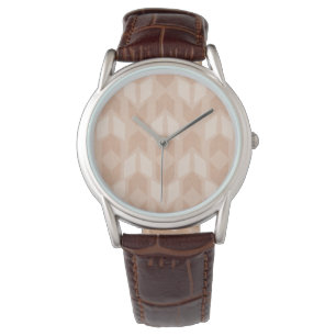 Montre Motif de corail extérieur de flèche d'étape d