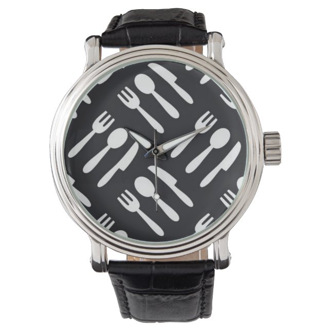 Montre Motif de couteau à fourche (devant)