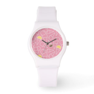 Montre Motif de crème glacée d'été