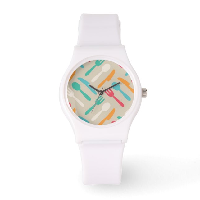 Montre Motif de cuisine 3 (Recto)
