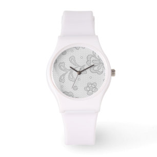 Montre Motif de dentelle, cru 1 de fleur
