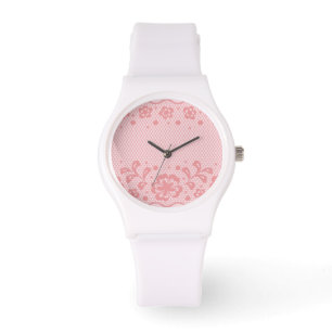 Montre Motif de dentelle, cru 3 de fleur