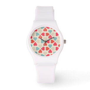 Montre Motif de la Saint Valentin