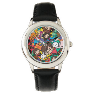 Montre Motif de lancer de personnage de dessin animé Harr
