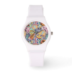 Montre Motif de l'autocollant couleur