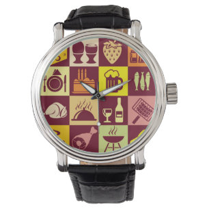 Montre Motif de nourriture