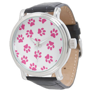 Montre Motif De Pailles, Paniers De Chien, Pailles Roses