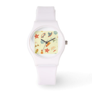 Montre Motif de plage d'été