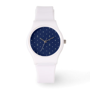 Montre Motif de pois d'Ancre